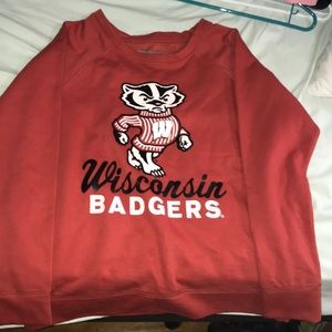Madison Wisconsin Badgers crewneck